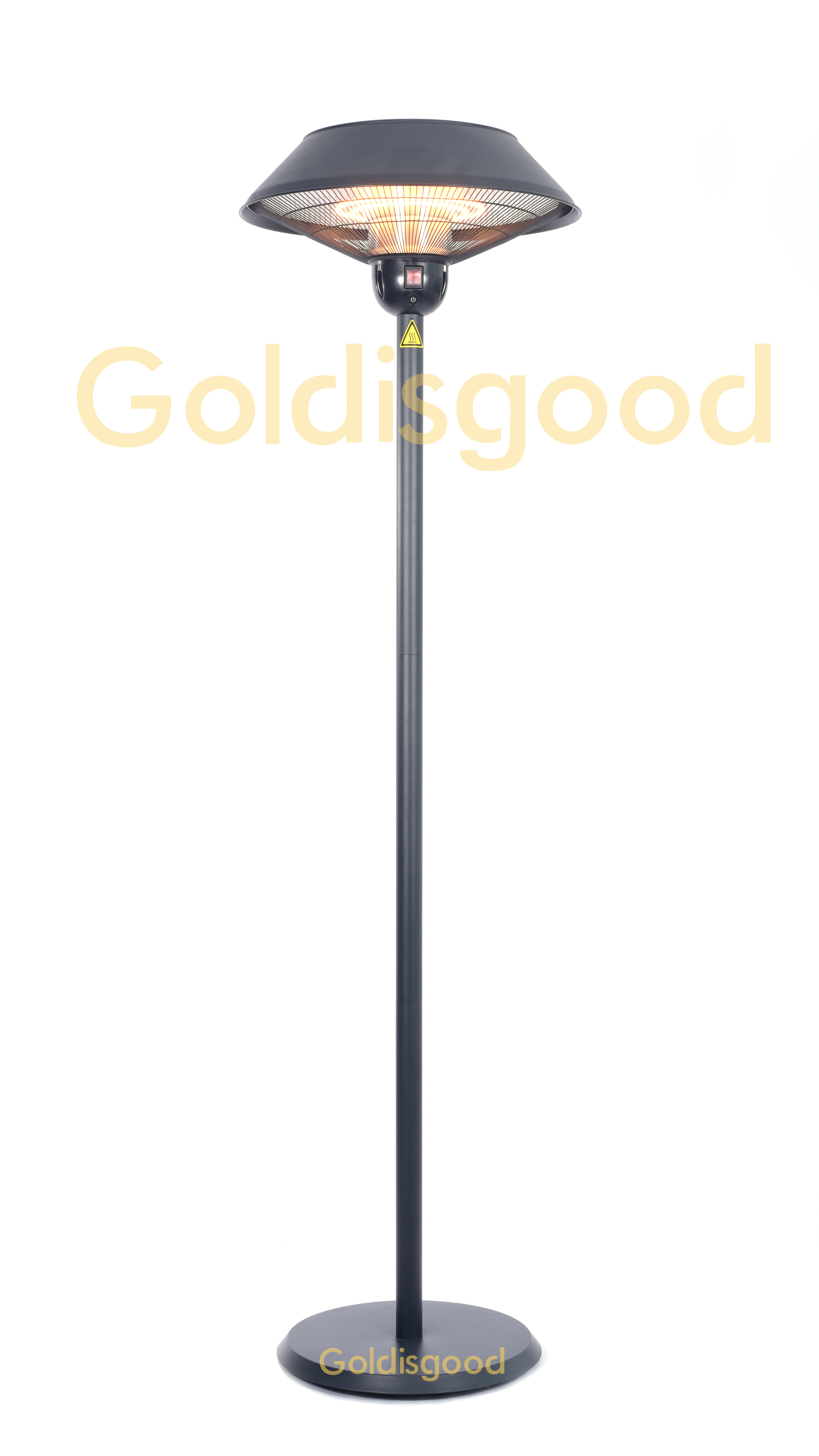 Recessed infrared ceiling heater