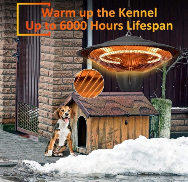 Custom logo electric heater